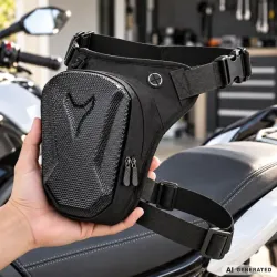 Torba na nogę motocyklowa twarda skorupa regulowana rowerowa wodoodporna-5907451394267