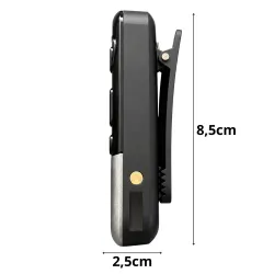 Interkom mini krótkofalówka walkie talkie słuchawka mikrofon klips usb-5907451393918