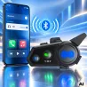 Interkom motocyklowy y8x mesh bluetooth do kasku 8 osób music sharing-5907451393895