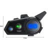 Interkom motocyklowy y8x mesh bluetooth do kasku 8 osób music sharing-5907451393895