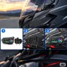 Interkom motocyklowy u10 2x bluetooth do kasku z mikrofonem rgb usb-c-5907451393888