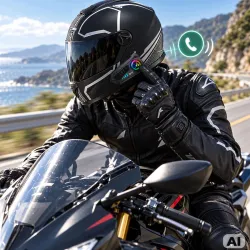 Interkom motocyklowy u10 2x bluetooth do kasku z mikrofonem rgb usb-c-5907451393888
