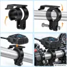 Ładowarka motocyklowa usb-a & usb-c 54w bluetooth na kierownicę motor-5907451393949