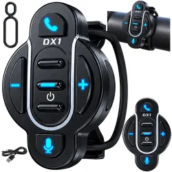 Pilot bluetooth bezprzewodowy kontroler do interkomu motocyklowego ipx6-5907451393932