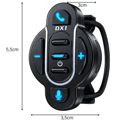 Pilot bluetooth bezprzewodowy kontroler do interkomu motocyklowego ipx6-5907451393932