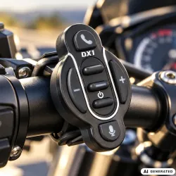 Pilot bluetooth bezprzewodowy kontroler do interkomu motocyklowego ipx6-5907451393932