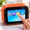 Zegar inteligentny ai ekran dotykowy asystent głosowy bluetooth głośnik led-5907451393659