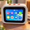 Zegar inteligentny ai ekran dotykowy asystent głosowy bluetooth głośnik led-5907451394151