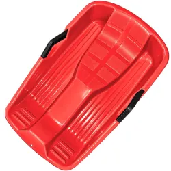 Sanki ślizg plastikowe oparcie do zjeżdżania na śniegu z hamulcami uchwyty-5907451393987