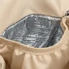 Torba dla mamy do wózka na ramię różowa pikowana organizer saszetka pasek-5907451394465