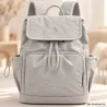 Plecak dla mamy do wózka babybag torba organizer termiczna szary pojemna-5907451394434