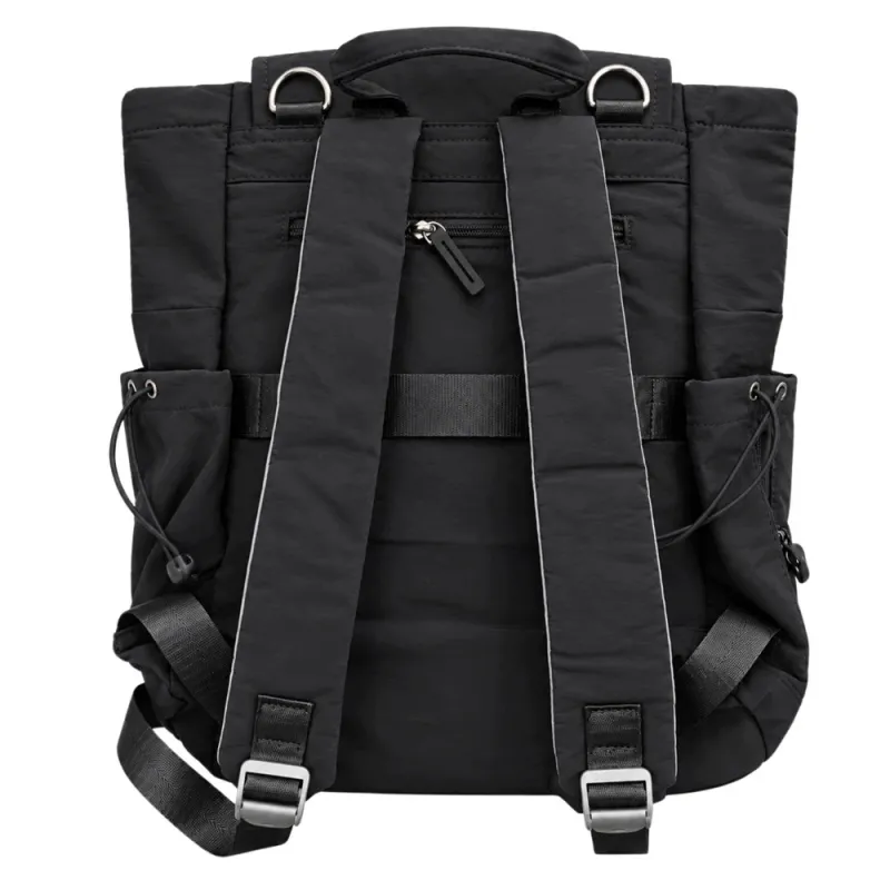 Plecak dla mamy do wózka babybag torba organizer termiczna czarny pojemna-5907451394458