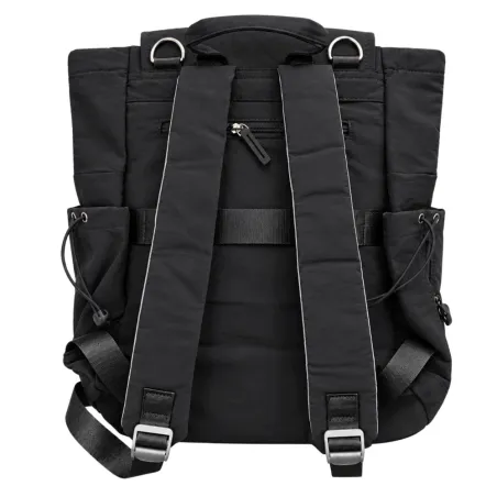 Plecak dla mamy do wózka babybag torba organizer termiczna czarny pojemna-5907451394458