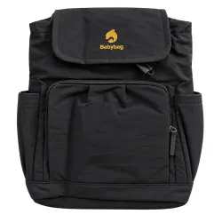 Plecak dla mamy do wózka babybag torba organizer termiczna czarny pojemna-5907451394458