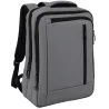 Plecak podróżny bagaż podręczny torba na laptopa usb 19 l szary biznesowy-5907451394304