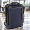 Plecak podróżny bagaż podręczny torba na laptopa usb 19l niebieski biznes-5907451394311