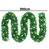 Girlanda choinkowa świąteczna sztuczna 50 led 3m-5907451350966