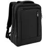 Plecak podróżny bagaż podręczny torba na laptopa usb 19 l czarny biznesowy-5907451394298