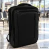 Plecak podróżny bagaż podręczny torba na laptopa usb 19 l czarny biznesowy-5907451394298