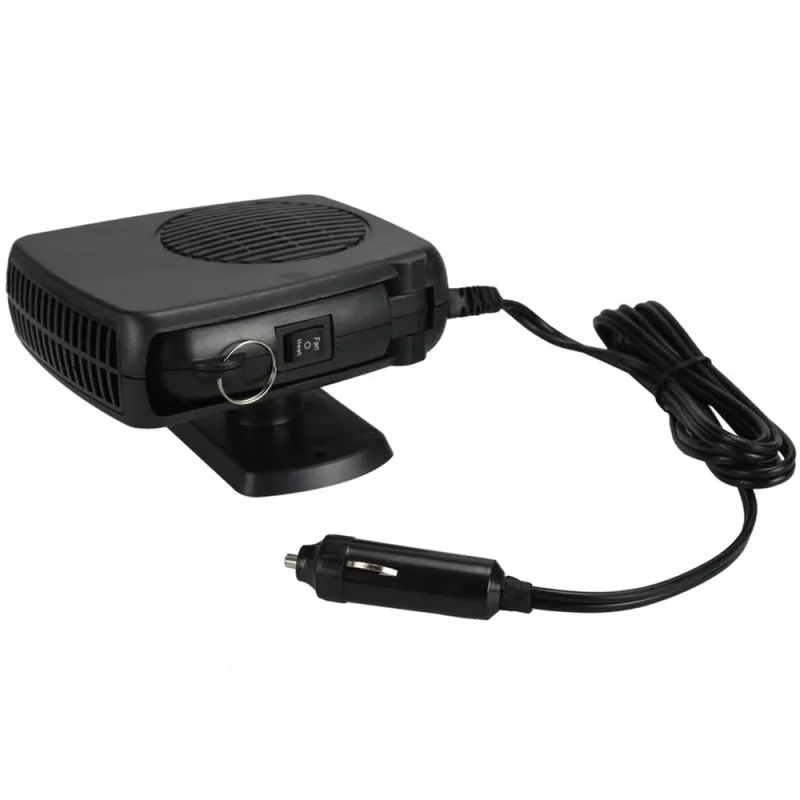 Nagrzewnica samochodowa farelka grzejnik 200w 12v czarna-5907451335963