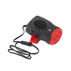 Nagrzewnica samochodowa farelka grzejnik 200w 12v czerwona-5907451336007