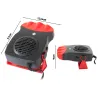 Nagrzewnica samochodowa farelka grzejnik 200w 12v czerwona-5907451336007
