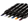 Markery alkoholowe touch zestaw 24 szt flamastry mazaki dwustronne etui-5907451381281