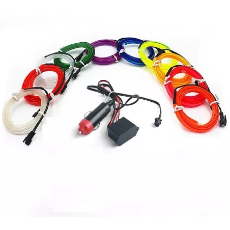 Neon taśma neonowa led do dekoracji wnętrza samochodu 3m/12V FCOB-