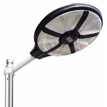Latarnia solarna 850 LED SMD 1800W, czujnik ruchu, pilot i mocowanie-