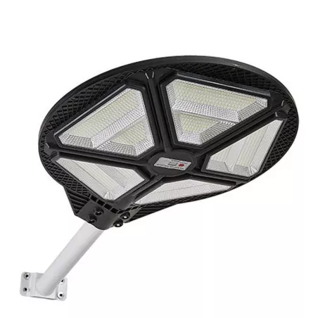 Latarnia solarna UFO 850 LED 1800W, czujnik ruchu, pilot i mocowanie-