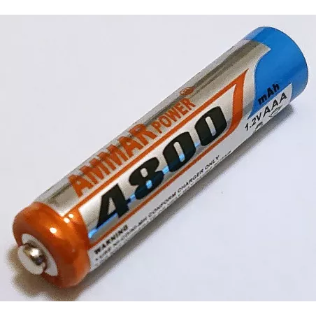 Akumulatorki R-3 AAA małe paluszki AMMAR POWER 4800 mAh NI-MH-5900201912704