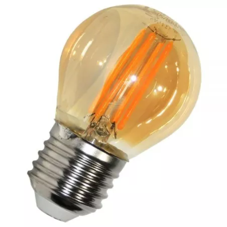 Żarówka ledowa LED E27/230V 450lm Filament GOLD G45 2200K 5W 4xCOB-5902808807261