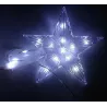 Gwiazda betlejemska kometa z świecącym warkoczem 8 sznurów led po 2m