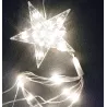 Gwiazda betlejemska kometa z animowanym warkoczem 8 sznurów led po 2m