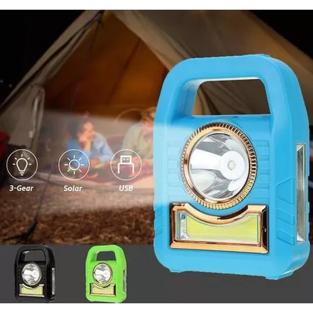 Fabrycznie uszkodzona lampa latarka słoneczna HS8012A powerbank USB-6958332780128