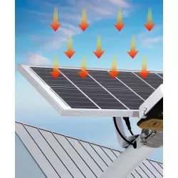 Latarnia solarna lampa uliczna LED 1500W IP67, panel, pilot i mocowanie