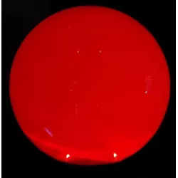 Lampa ogrodowa kula solarna dwubarwna 15 cm czerwono-zielona