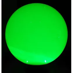 Kula solarna lampa ogrodowa dwubarwna 15 cm, kolor czerwony i zielony