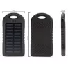 Solarny power bank i latarka kempingowa 2w1 wodoodporny 2x1A 5000mAh-