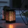 Lampion ozdobny solarny z efektem płomienia ogrodowy zewnętrzny