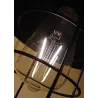 Lampa ozdobna solarna w stylu retro z pałąkiem do powieszenia