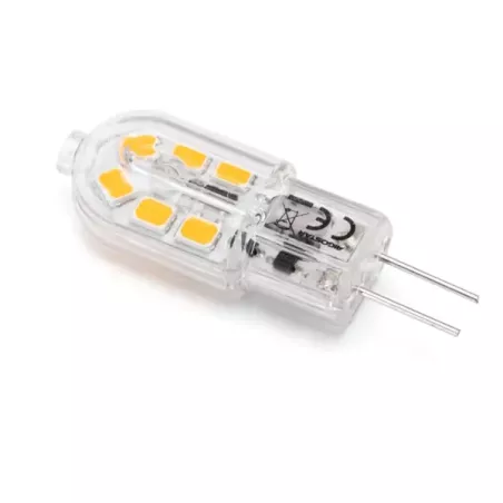 Żarówka diodowa SMD LED G4 1,3W biała ciepła 12V/130LM AC/DC-8433325284978