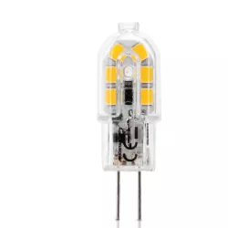 Żarówka diodowa SMD LED G4 1,3W biała ciepła 12V/130LM