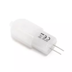 Żarówka diodowa SMD LED G4 1,7W mleczna ciepła 12V/160LM DC lub AC50Hz