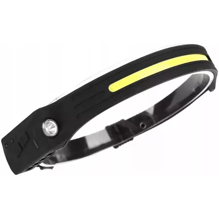 Czołówka LX200 sterowana czujnikiem 5 trybów LED COB ładowana z USB-735940918527