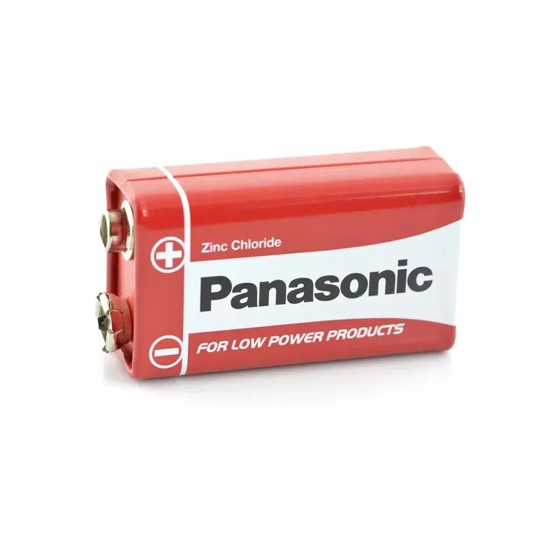 Bateria alkaliczna 9V 6F22 PANASONIC do zasilania dowolnych urządzeń