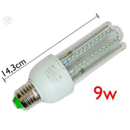 Żarówka diodowa E27 CORN LED 9 W CIEPŁA/ZIMNA-