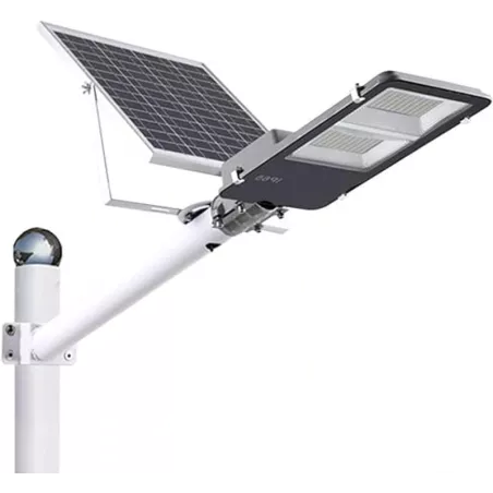 Latarnia solarna lampa uliczna 259 LED 400W IP67 pilot i mocowanie-