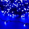 Lampki choinkowe sznur 25m z 500 niebieskich lampek LED z pamięcią