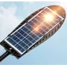 Latarnia lampa solarna 21 cob 1000W czujnik ruchu, pilot i mocowanie